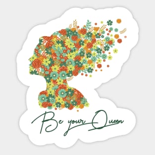 Be your Queen Sticker